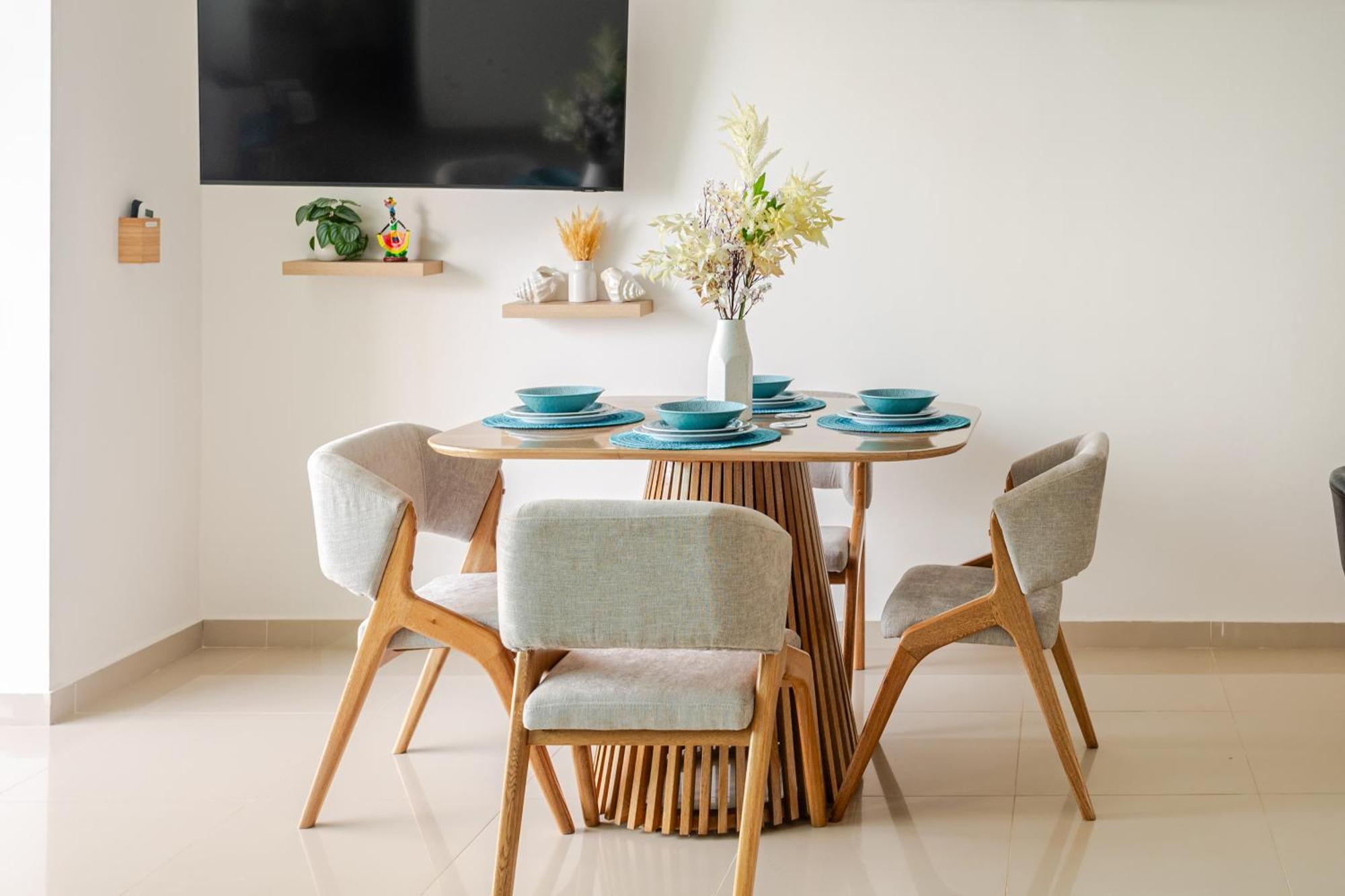 Apartamento Paraíso Costero De Lujo Con Vista Directa Al Mar Cartagena