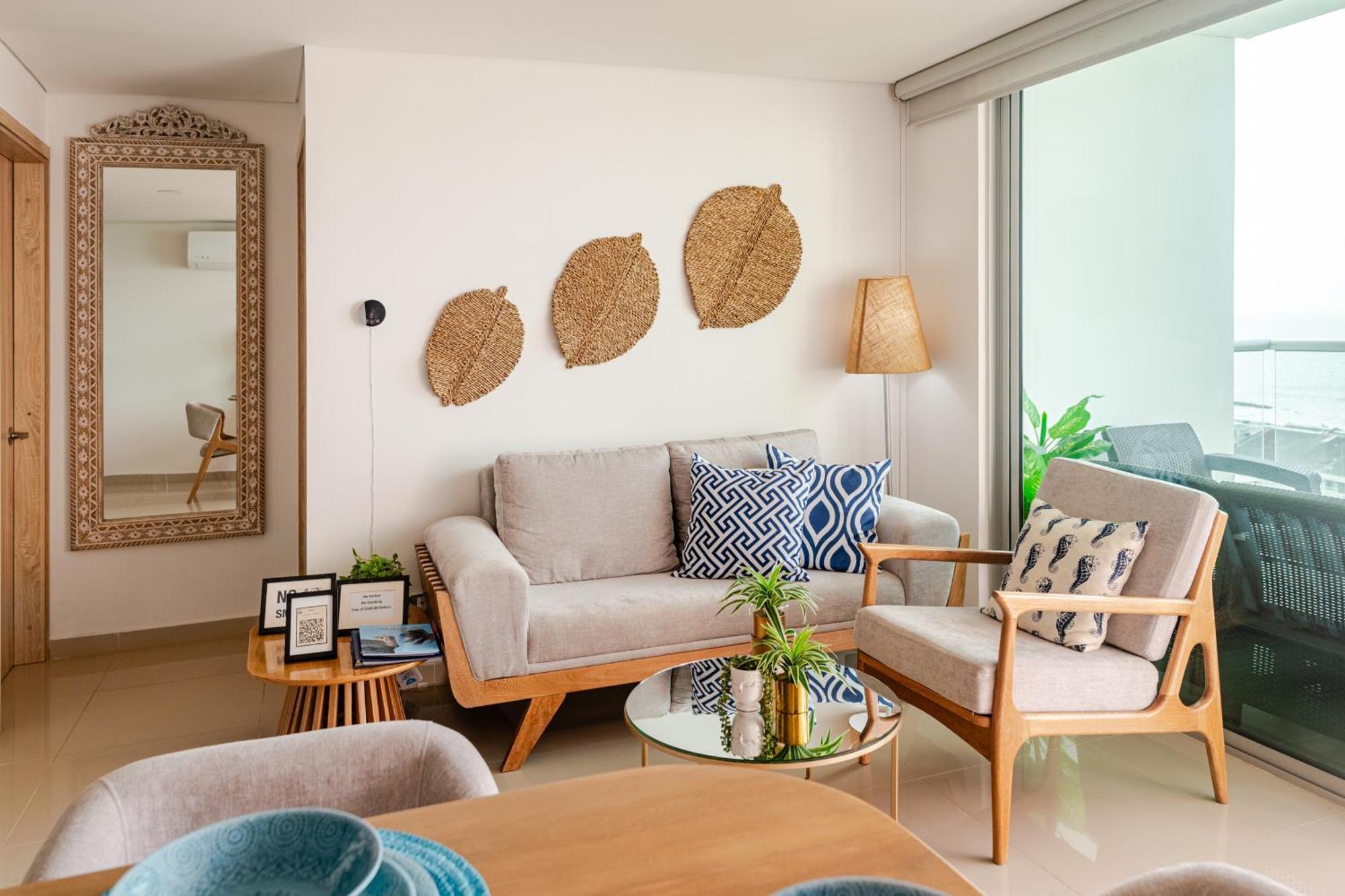 Paraíso Costero De Lujo Con Vista Directa Al Mar Apartamento Cartagena