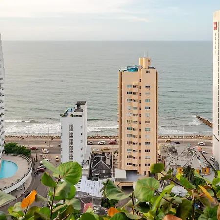 Paraíso Costero De Lujo Con Vista Directa Al Mar Apartamento