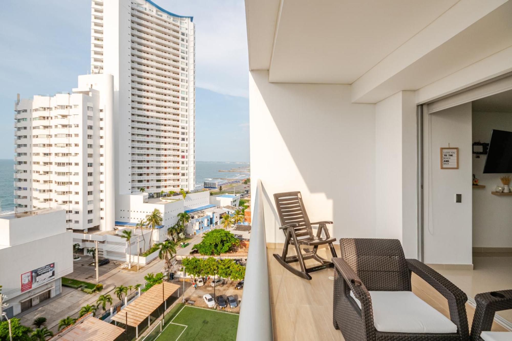 Paraíso Costero De Lujo Con Vista Directa Al Mar * Cartagena